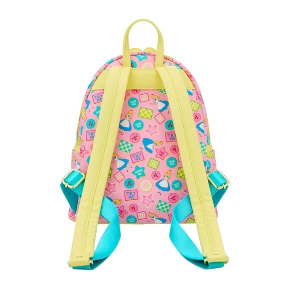 Disney Loungefly Alice In Wonderland Cookies Mini Backpack - Picture 3 of 4
